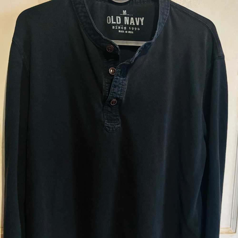 Men's Navy Old Navy Long Sleeve Shirt